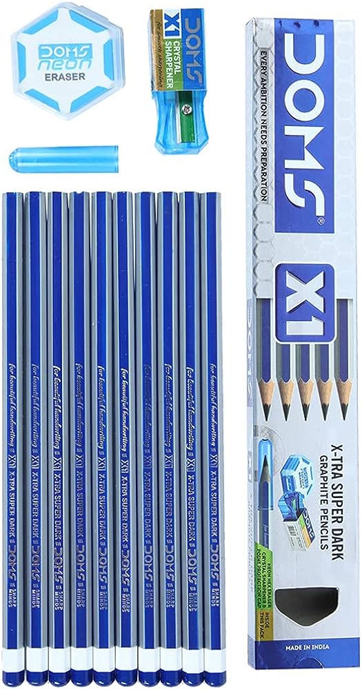 DOMS X1 X-TRA Super Dark Pencils