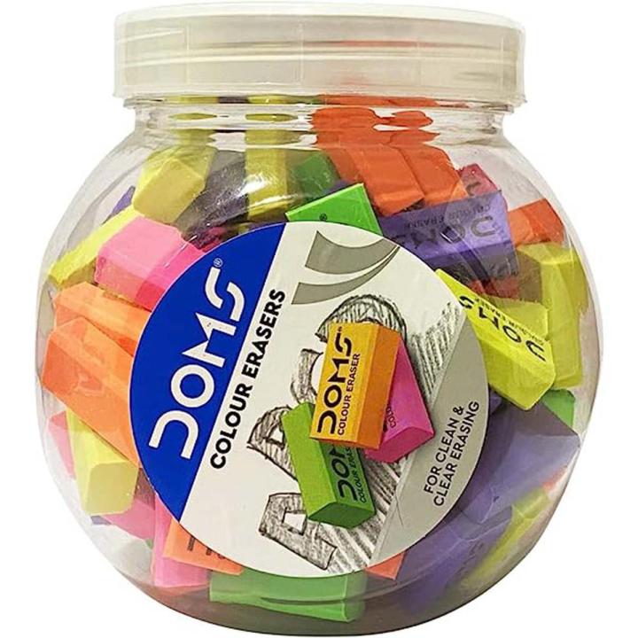 Doms 3438 Colorful Erasers