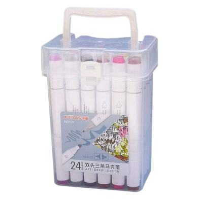 Art Dual Tip Head Marker 24 Colours China