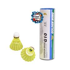 Golden Wing -G10 Superior Grade Badminton Nylon Shuttle Cock